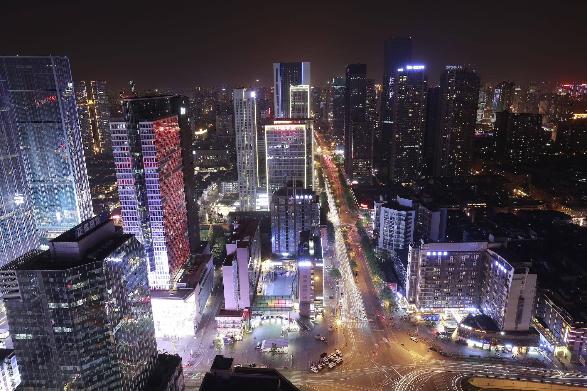 Hotel Grand Hyatt Chengdu Esterno foto